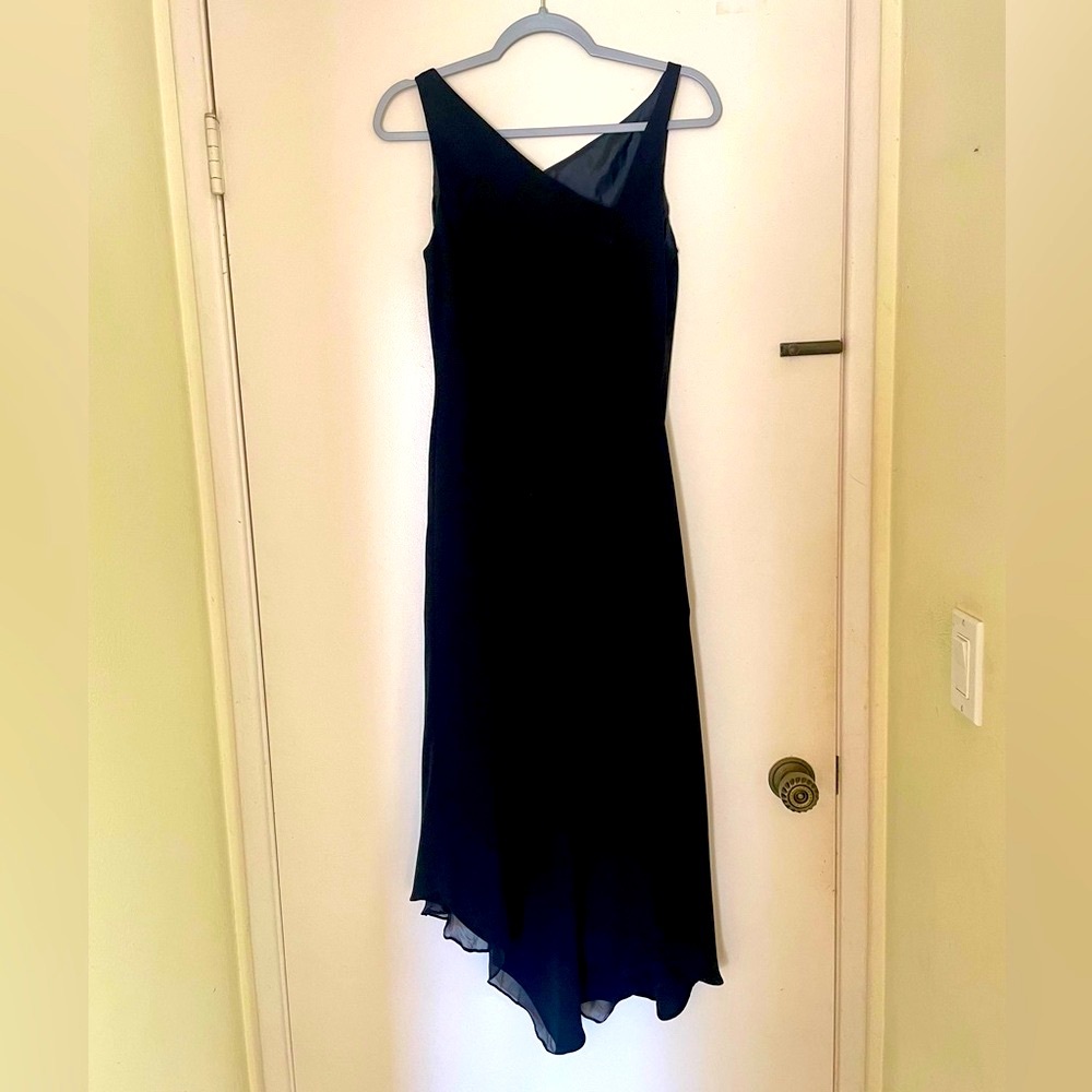 Jones New York Dress, black, sleeveless cocktail dress, size 8.